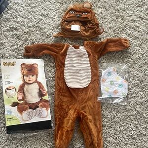 Spirit Brown and White Bear Costume Halloween